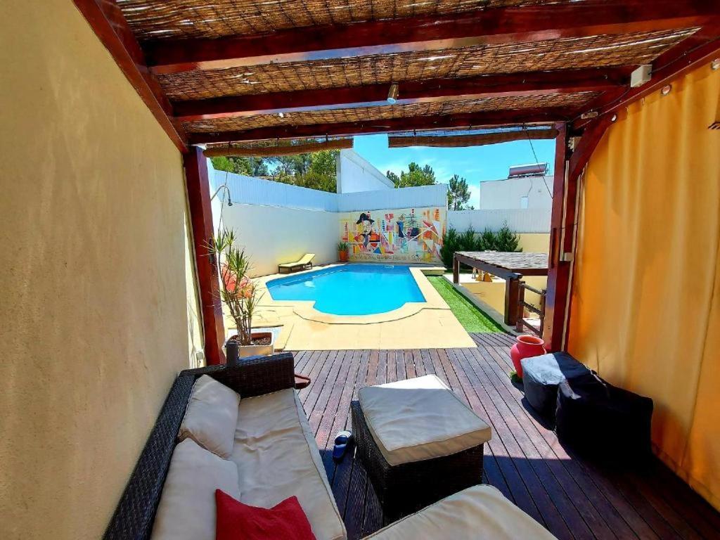 Casa Da Palmeira Sesimbra Luaran gambar
